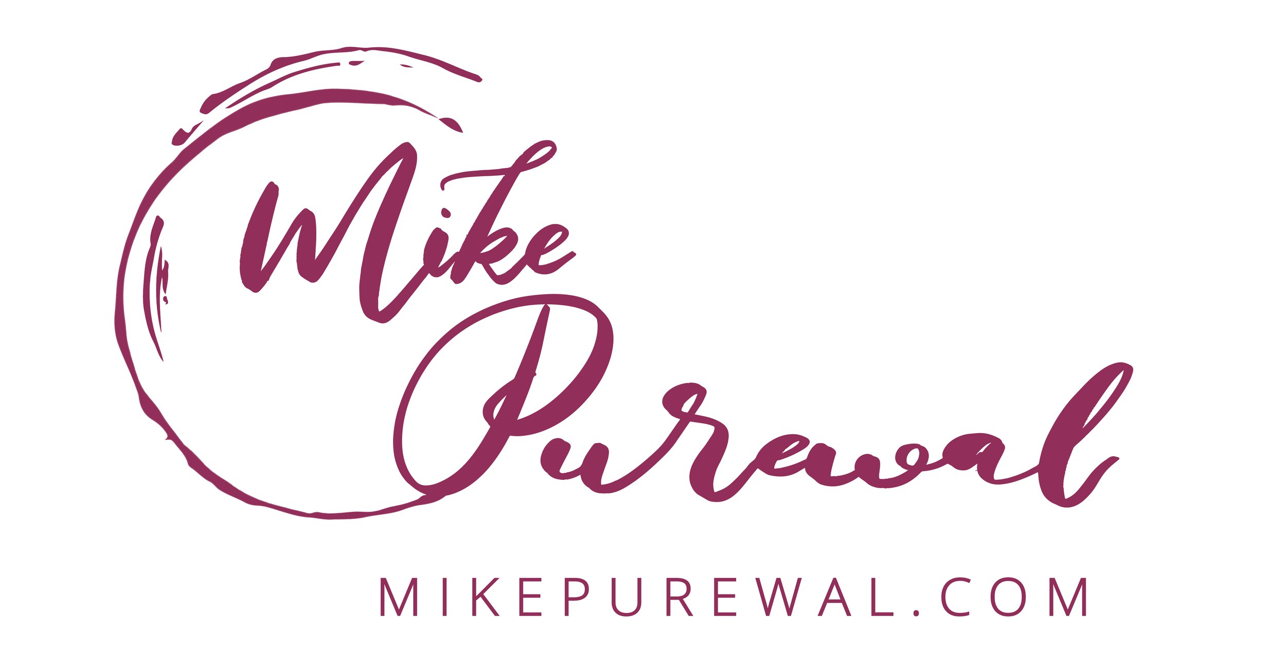 Mike Purewal logo by Find Me Lettering